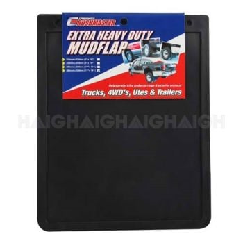 Heavy Duty Mudflap 280mm x 350mm Cargo Mate Bushmaster