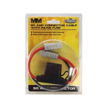 Mean Mother MMAPC3 Connector Cable with Inline Fuse 50 AMP