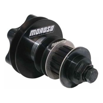 Moroso Vacuum & Oil Pump Drive Kit fits Big Block Chevy Short Style Flange Mount with Mandrel Length 2.990" MO63858