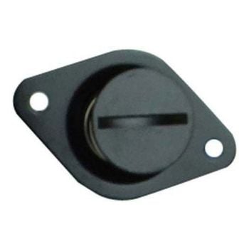 Moroso Dzus Fasteners Steel Large Head Self-Ejecting Fastener 7/16" x .550" Black Finish 10pk MO71377