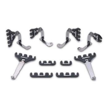 Moroso Spark Plug Lead Separators 7-9mm Black fits SB Ford 289-302-351 Windsor MO72133