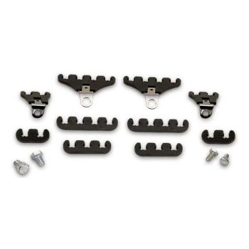 Moroso Under Header Spark Plug Lead Separators 7-9mm Black fits Small Block Chevy MO72195