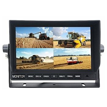 Mongoose MQ74A 7" AHD 1080P Quad Monitor