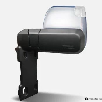 MSA 4x4 Towing Mirrors suit Landcruiser 70-79 Series 1984-on Chrome with Indicators TM403