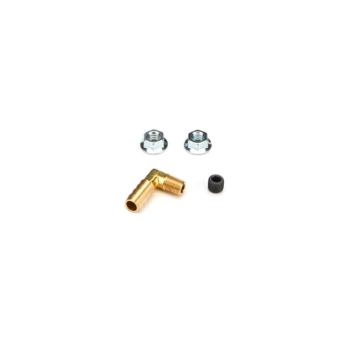 TFI Racing Steel Vacuum System Reservoir Tank with Hardware Black 44602