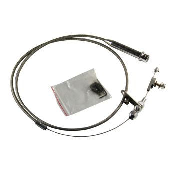 TFI Racing Kickdown Assembly 700-R4 Braided Stainless 24 Inch Long 69-507