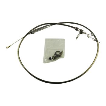 TFI Racing Kickdown Assembly TH-350 Braided Stainless 56 Inch Long 69-508