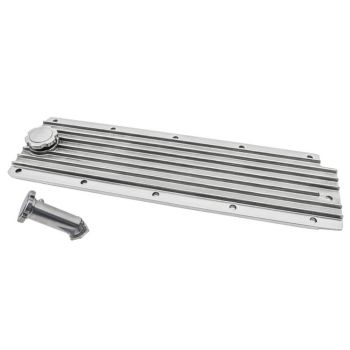 TFI Racing LS Chevrolet Gen III/IV Engine Valley Plate Cover with Oil Filler Hole Polished 69-528