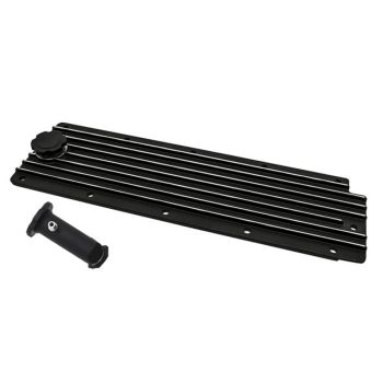 TFI Racing LS Chevrolet Gen III/IV Engine Valley Plate Cover with Oil Filler Hole Black 69-529