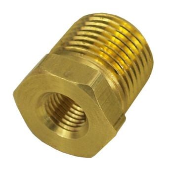 Derale Performance Reducer Bushing 1/2 Male NPT x 1/8 Female NPT 98451