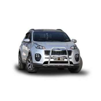 ECB Polished Nudge Bar Series 2 fits Kia Sportage 10/17-05/18 NB6K06SYP