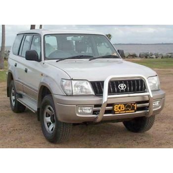 ECB Textura Black Nudge Bar Series 2 fits Toyota Prado 07/96-02/03 NB6T70SYM