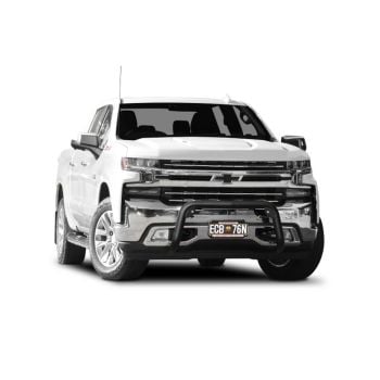 ECB Black Ripple Nudge Bar fits Chevrolet Silverado 1500 LTZ Premium 04/20-04/23 NBC80SYB