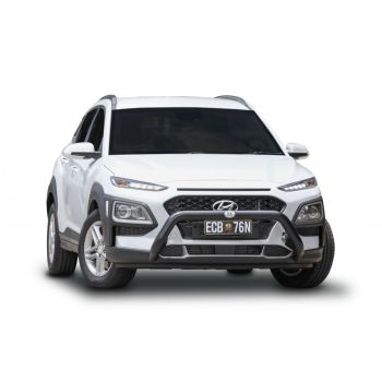ECB Black Ripple Nudge Bar fits Hyundai Kona Ex Highlandr 09/17-10/20 NBHU150SYB