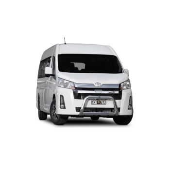 ECB Textura Black Nudge Bar fits Toyota Hiace 05/19-On NBT186SYM