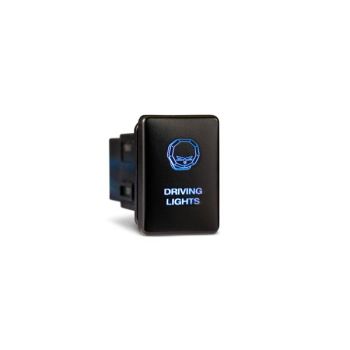 Bushranger NHWA04900LLDL In-Cabin OEM Style Switch Driving Light Vertical Factory Blank fits Toyota 200 Series 2007-on