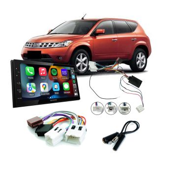 Nissan Murano Z50 2005-2008 Apple CarPlay Android Auto Head Unit Upgrade Kit