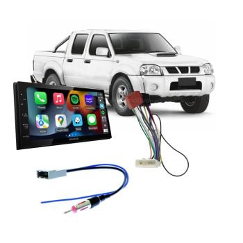 Nissan Navara D22 2006-2015 w/BT Apple CarPlay Android Auto Head Unit Upgrade Kit