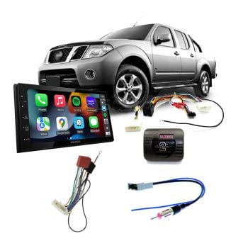 Nissan Navara D40 2007-2015 Apple CarPlay Android Auto Head Unit Upgrade Kit