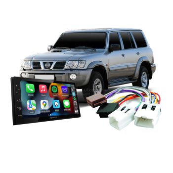 Nissan Patrol GU7 Y61 2010-On Apple CarPlay Android Auto Head Unit Upgrade Kit