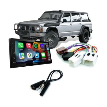 Nissan Patrol GQ 1988-1999 Apple CarPlay Android Auto Head Unit Upgrade Kit