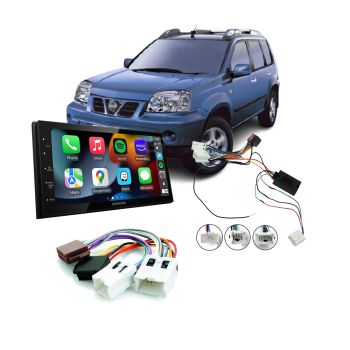 Nissan XTrail T30 2001-2007 Apple CarPlay Android Auto Head Unit Upgrade Kit