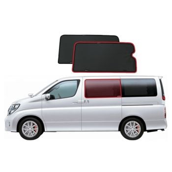 Snap Shades NIS022-2 Rear Window Shades fits Nissan Elgrand 02-10