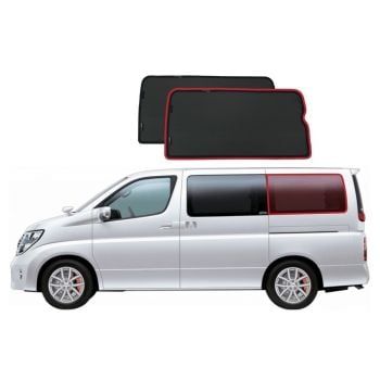 Snap Shades NIS022-3 Port Window Shades fits Nissan Elgrand 02-10