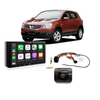 Nissan Dualis 2007-2013 J10 Apple CarPlay Android Auto Head Unit Upgrade Kit