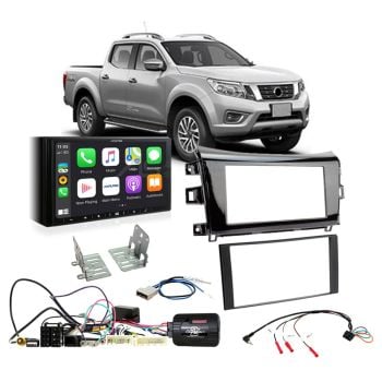 Nissan Navara 2015- NP300 ST/STX Apple CarPlay Android Auto Head Unit Upgrade Kit