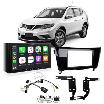 Nissan X-Trail 2014- T32 without Nav Apple CarPlay Android Auto Head Unit Upgrade Kit