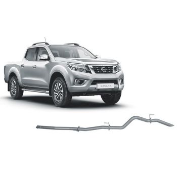 Redback NNX54200-PO Extreme Duty Turbo Back Exhaust fits Nissan Navara NP300 2.3L Twin Turbo 01/2015-on