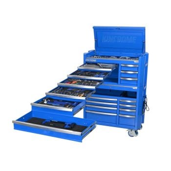 Kincrome P1823 Contour Workshop Tool Kit 470-Piece 17 Drawer 42" Blue