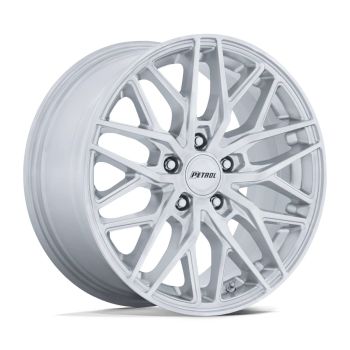 Petrol PE004 P3E 19x8.5 5x114.3 +40 Offset Silver Wheel