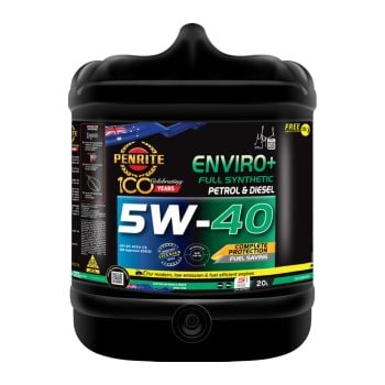 Penrite ENVIRO+ 5W40 Synthetic Engine Oil 20L EPLUS5W40020