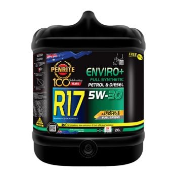 Penrite Enviro+ R17 5W30 Full Synthetic Engine Oil 20L EPLUSR17020