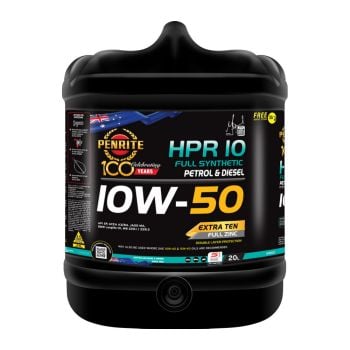 Penrite HPR 10 10W50 Full Synthetic Petrol Engine Oil 20L HPR10020