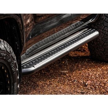PIAK Side Step Roader Grey fits Mitsubishi Triton MV 12/2023 on PKSDMIT24G