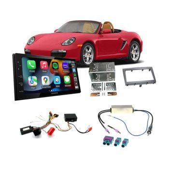 Porsche Boxster/Cayman 987 2004-2009 Apple CarPlay Android Auto Head Unit Upgrade Kit