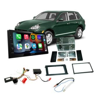 Porsche Cayenne 2002-2008 Apple CarPlay Android Auto Head Unit Upgrade Kit