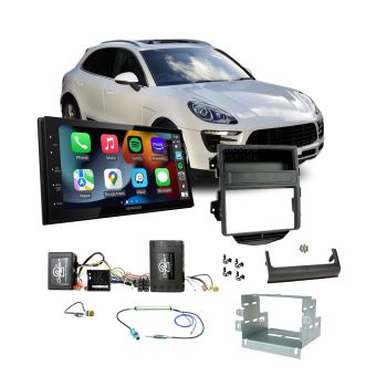 Porsche Macan 2014-2016 Apple CarPlay Android Auto Head Unit Upgrade Kit