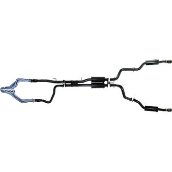 Pacemaker 3" Exhaust with Headers with Cats/Muffler fits DT TRX Ram 1500 21-on PP2662-25