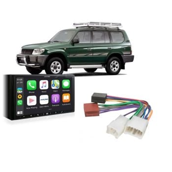 Apple CarPlay Android Auto fits Toyota Prado 1996 - 2002