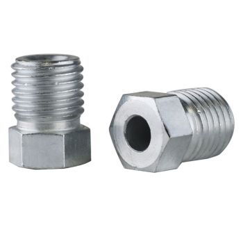 Proflow Brake Hard Line Tube Nut 7/16 x 20 Qty 2 for 3/16 pipe PFE367-20