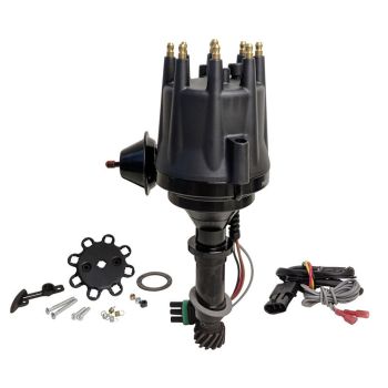Proflow Distributor Billet Ready-to-Run Black Vacuum Advance For Holden Commodore 253 308 V8 PFEID110R