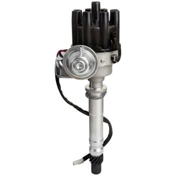 Proflow Distributor HEI Street Series Vacuum Advance Bosch Style Black Cap SB & BB For Chevrolet V8 PFEID220E