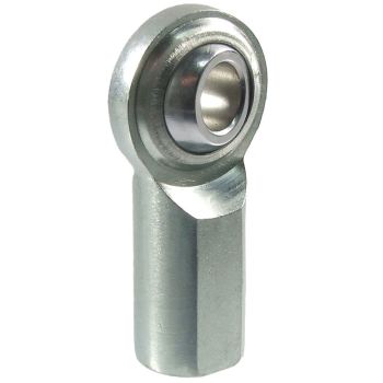Proflow Steel Chassis Rod End 2 Piece Female L-H 3/8-3/8' PFER-CFL6