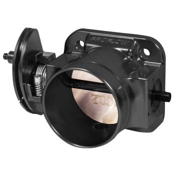 Proflow Throttle Body Universal 70mm Bore Size MPI Billet Aluminium Black Anodised PFETBU70BK