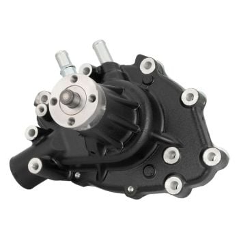 Proflow Water Pump Cast Aluminium Ultra Cool suit SB Ford 289-351W Right Hand Inlet Black Finish PFEWP-8807BK