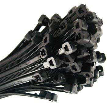 Quikcrimp QT550B Nylon Cable Ties Black 550mm x 7.6mm